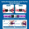 Glow Breakaway AirTag Pet Collar With Moon Charm 5