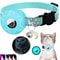 Glow Breakaway AirTag Pet Collar With Moon Charm 8