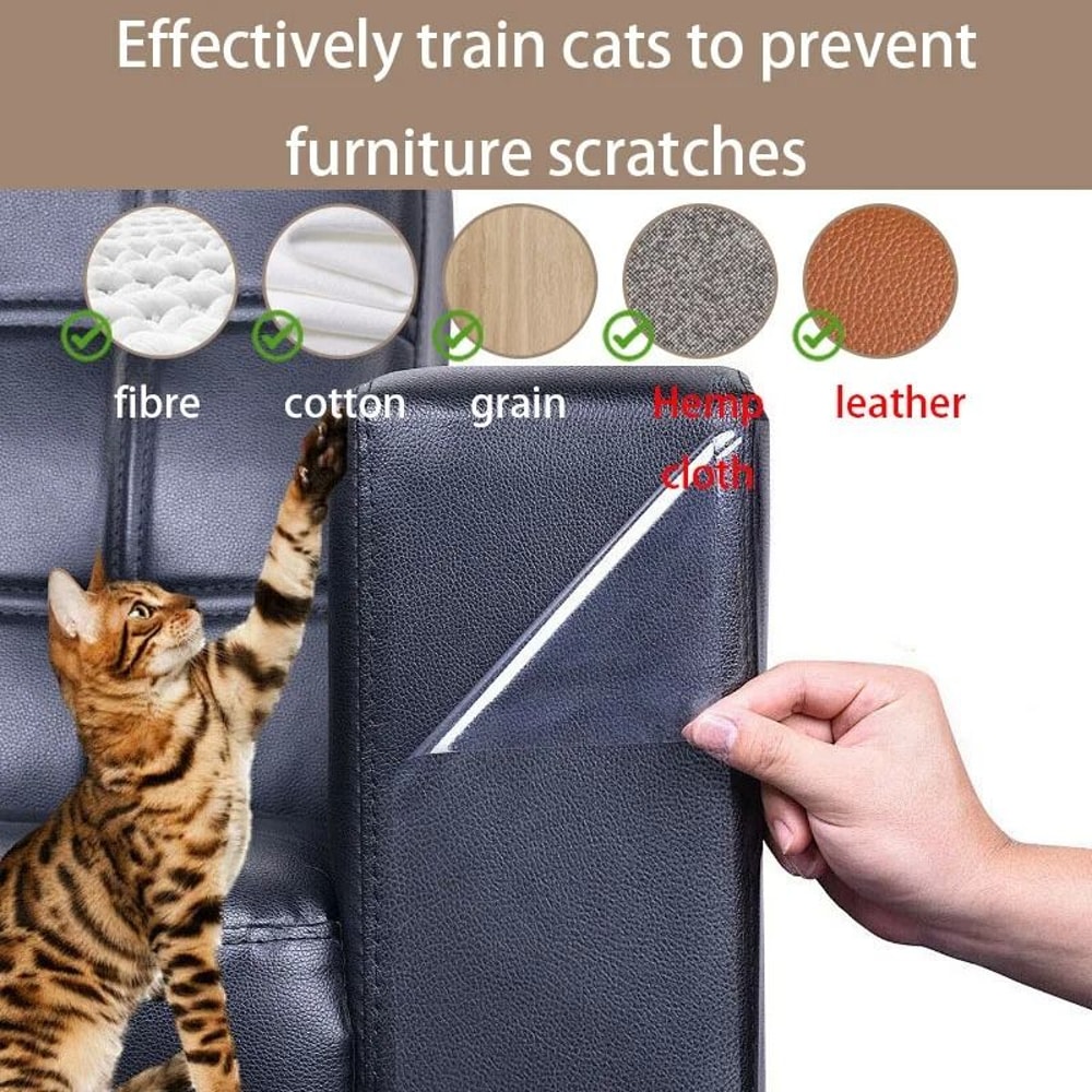 Transparent Cat Scratch Furniture Protector Pads 5