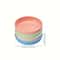 4 Piece Shallow Cat Bowls Non Slip Feeding Plates 2