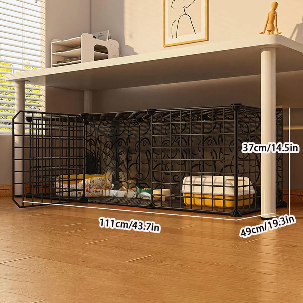 Large Indoor Cat Cage Villa With Climbing Space 6