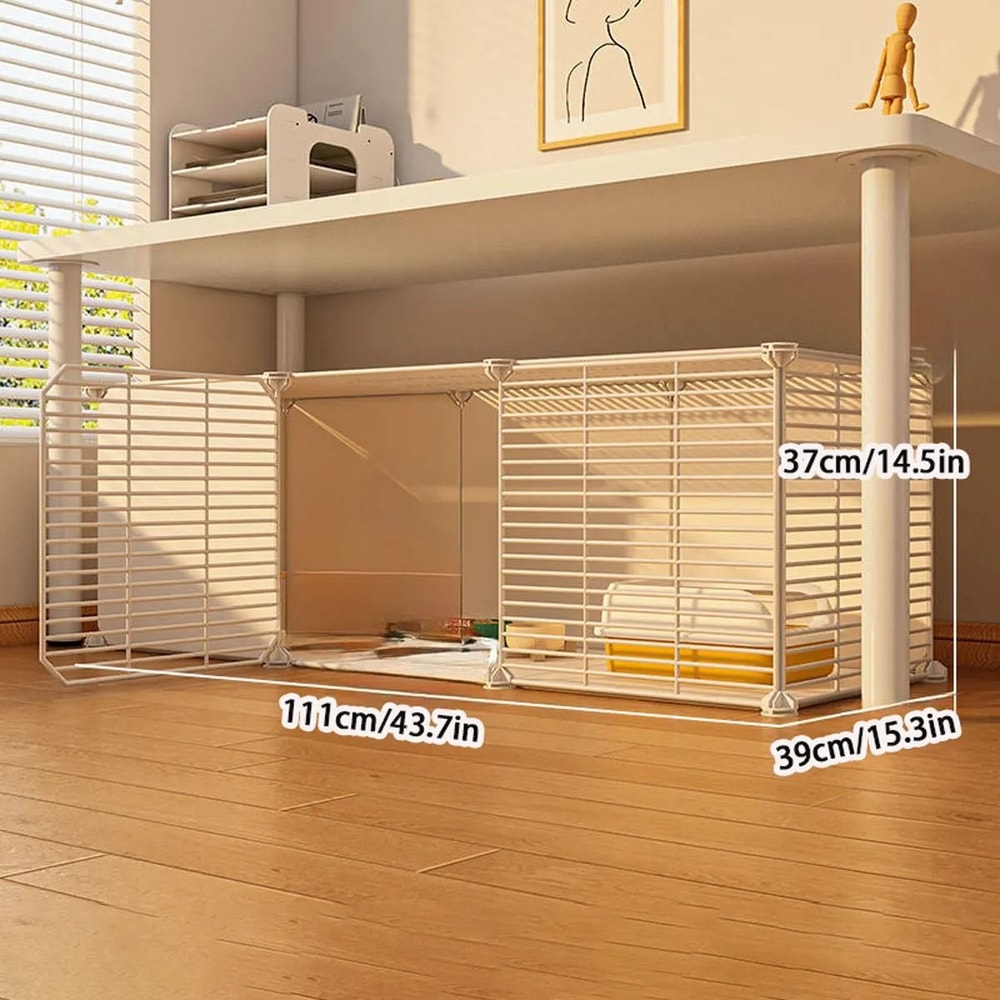 Large Indoor Cat Cage Villa With Climbing Space 11