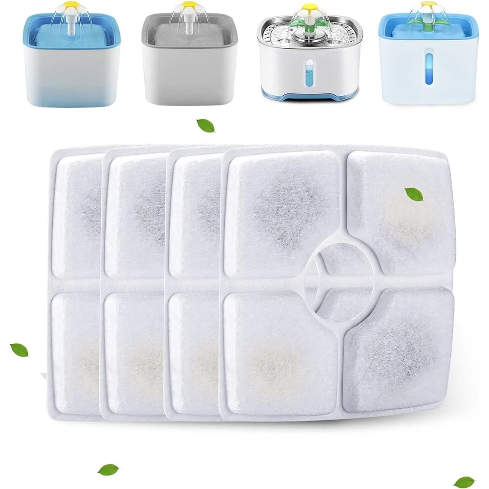 OYES Cat Water Fountain Filter Replacement Pack For Fresh Clean Pet Drinking Water Daily 0