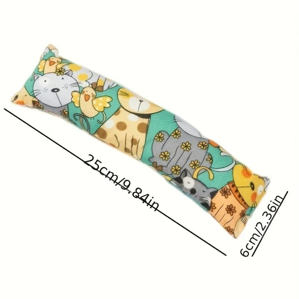 Interactive Plush Cat Teaser Stick Bite Resistant Chew Toy For Indoor Cats Kittens Daily Play 4