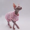 DUOMASUMI Summer Sphynx Cat Vest Stretch Cotton Cooling Top For Hairless Cats Daily Comfort Wear 4