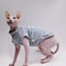DUOMASUMI Summer Sphynx Cat Vest Stretch Cotton Cooling Top For Hairless Cats Daily Comfort Wear 10