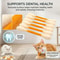 Giant Cotton Swab Catnip Kicker Toy For Kittens Chewing Teething Exercise And Indoor Play 8