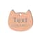 Custom Cat Face Pet ID Tag Stainless Steel Engraved Name Plate For Dogs Cats 14