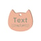 Custom Cat Face Pet ID Tag Stainless Steel Engraved Name Plate For Dogs Cats 14