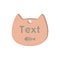 Custom Cat Face Pet ID Tag Stainless Steel Engraved Name Plate For Dogs Cats 9