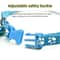 Colorful Adjustable Pet Collar With Bell Cartoon Paw Print For Kittens Puppies Cats Dogs 12