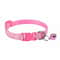Colorful Adjustable Pet Collar With Bell Cartoon Paw Print For Kittens Puppies Cats Dogs 5