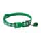 Colorful Adjustable Pet Collar With Bell Cartoon Paw Print For Kittens Puppies Cats Dogs 9