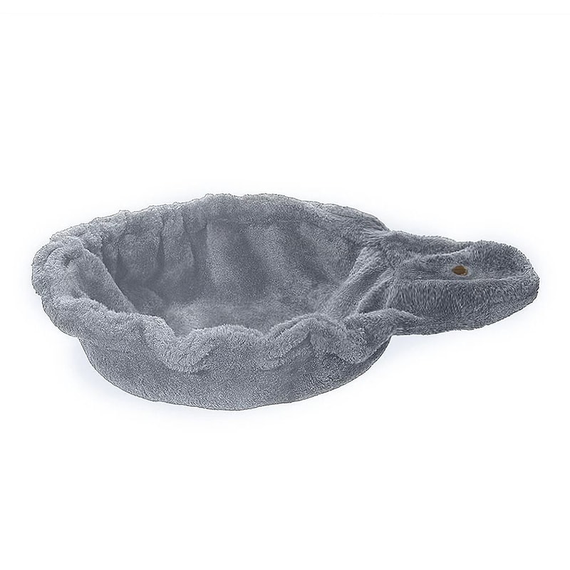 Soft Plush Cat Hammock Bed Hanging Spoon Lounger For Cat Trees And Climbing Frames 1