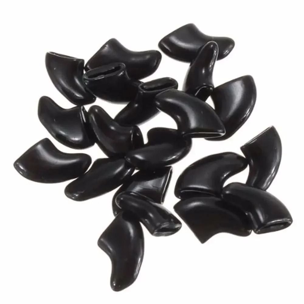 Soft Silicone Cat Nail Caps Set With Adhesive Glue For Claw Protection And Furniture Care 2