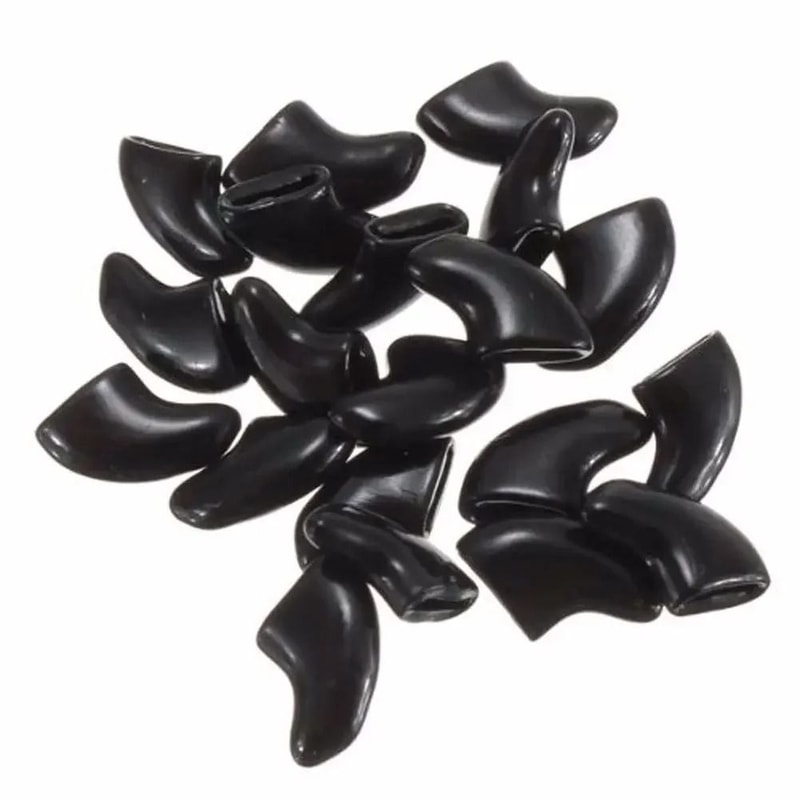 Soft Silicone Cat Nail Caps Set With Adhesive Glue For Claw Protection And Furniture Care 2