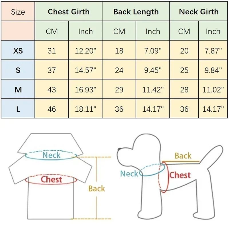 Security Style Pet Vest Shirt For Cats Puppies Rabbits Small Dogs Warm Outfit Costume 5