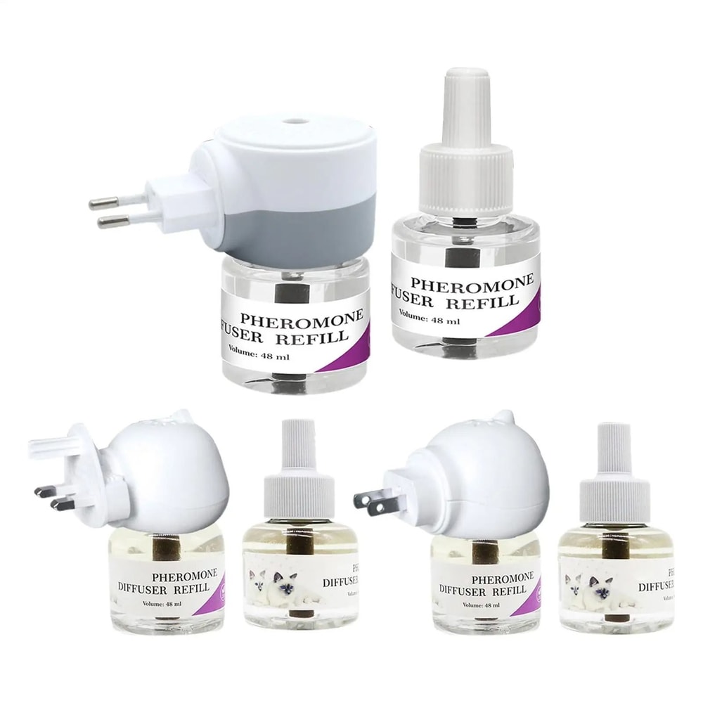 Long Lasting Cat Pheromone Diffuser Plug In For Stress Relief Travel And Kitten Comfort 6