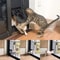 Lockable Magnetic Pet Screen Door Weatherproof Flap For Dogs Cats Ventilation And Easy Access 6