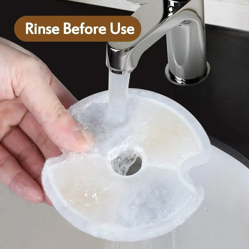 Multiple Filtration Cat Water Fountain Filter Replacement Pack For Fresh Clean Pet Drinking Water 6