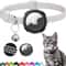 Reflective AirTag Cat Collar Breakaway With Bell Holder Case For Kittens Lightweight Safety Trackin 7