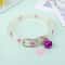 Glow In The Dark Cat Collar Adjustable Luminous Pet Collar With Cute Paw Charm 1