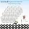 Cat Water Fountain Replacement Filters 20 Pack With Activated Carbon And Cleaning Sponges 5