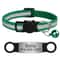 Personalized Reflective Cat Collar With Engraved Nameplate Bell For Kittens Puppies Pets 10