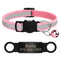 Personalized Reflective Cat Collar With Engraved Nameplate Bell For Kittens Puppies Pets 16