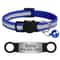 Personalized Reflective Cat Collar With Engraved Nameplate Bell For Kittens Puppies Pets 8