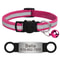 Personalized Reflective Cat Collar With Engraved Nameplate Bell For Kittens Puppies Pets 9