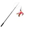 Extra Long Telescopic Cat Wand Feather Toy For Interactive Indoor Exercise And Boredom Relief 1