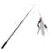 Extra Long Telescopic Cat Wand Feather Toy For Interactive Indoor Exercise And Boredom Relief 2