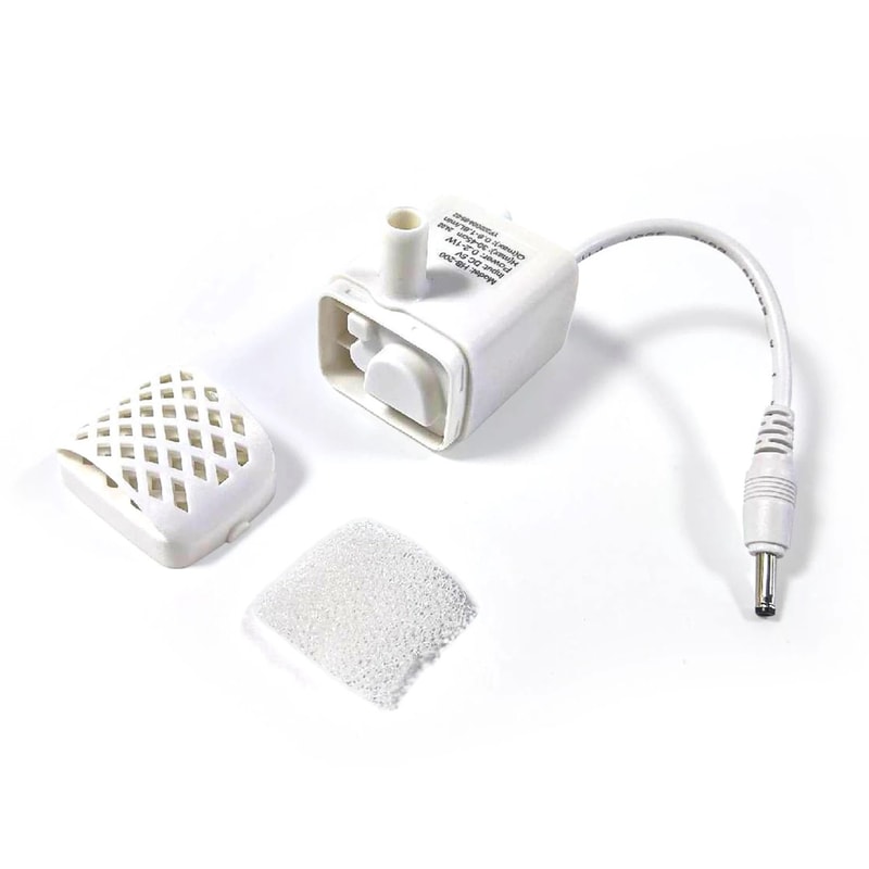 APETDOLA FS10pro Cat Water Fountain Pump Anti Dry Replacement Motor For 4L Stainless Dispenser 1