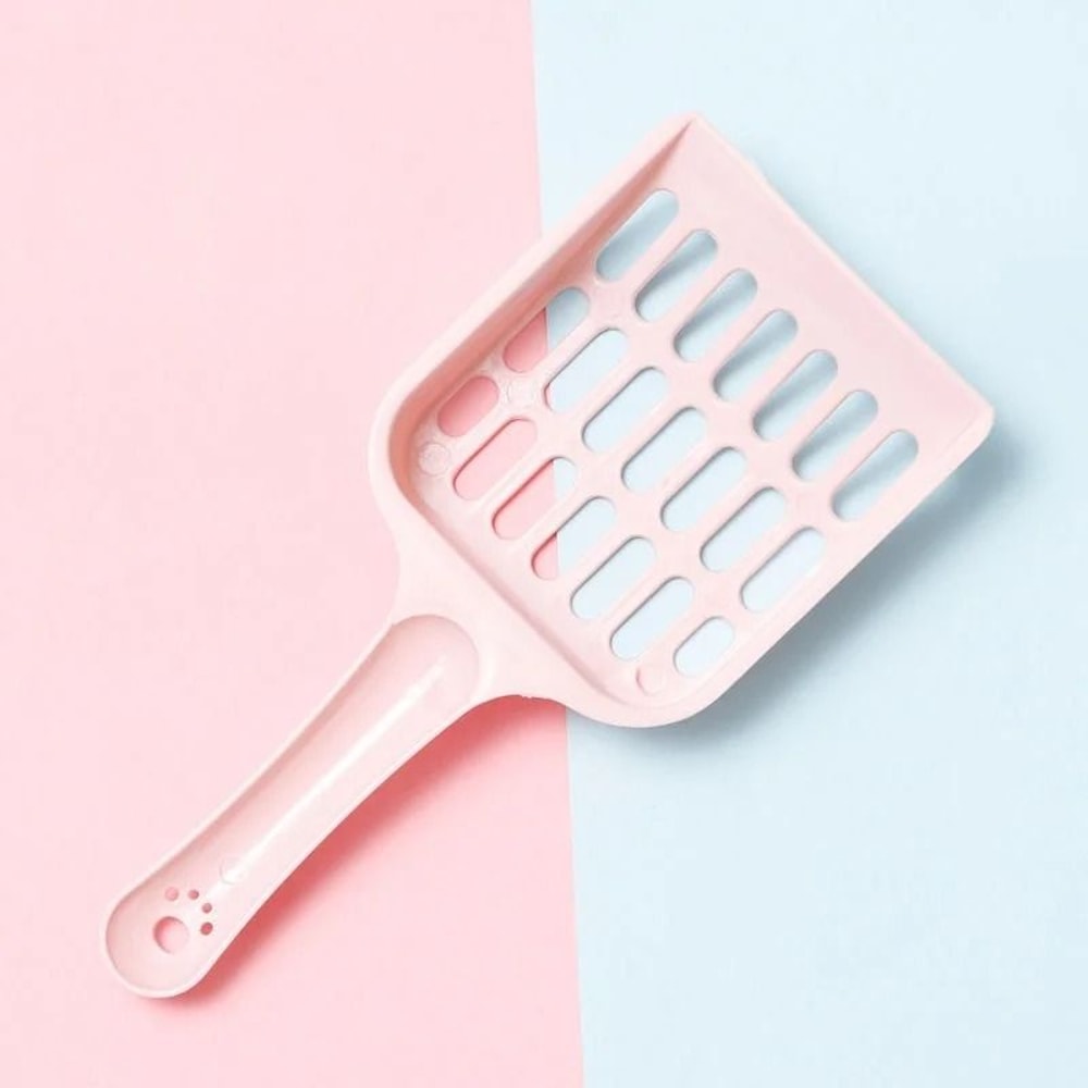 Candy Color Cat Litter Scoop Horizontal Handle Shovel For Easy Poop Pickup Cleaning 4