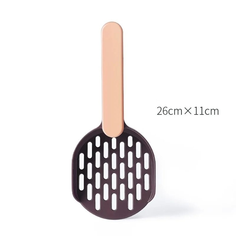 Candy Color Cat Litter Scoop Horizontal Handle Shovel For Easy Poop Pickup Cleaning 6