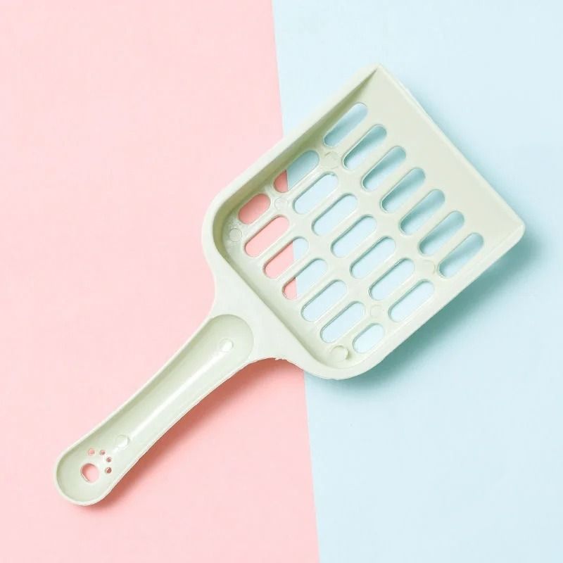 Candy Color Cat Litter Scoop Horizontal Handle Shovel For Easy Poop Pickup Cleaning 14