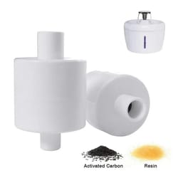 els pet 2.5l cat water fountain replacement filters 6 pack activated carbon