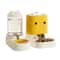 Cute Cat Shape Automatic Pet Feeder Large Capacity Food And Water Dispenser 0