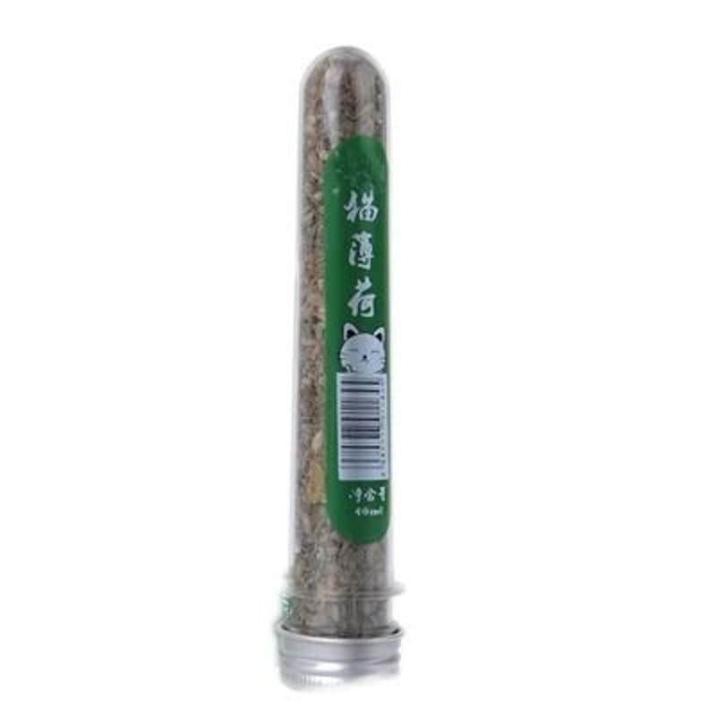 Natural Catnip Powder Tube For Cats Menthol Flavor Treat Toy And Appetite Support 3