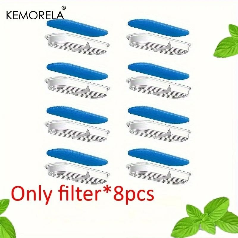 Activated Carbon Cat Water Dispenser Filters 8 Or 12 Pack For Fresher Pet Drinking Water 0