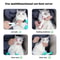 Adjustable Silicone Cat Paw Protector Boots 4 Pack Anti Scratch Bathing Shoes 11
