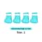 Adjustable Silicone Cat Paw Protector Boots 4 Pack Anti Scratch Bathing Shoes 6
