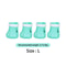 Adjustable Silicone Cat Paw Protector Boots 4 Pack Anti Scratch Bathing Shoes 4