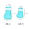 Adjustable Silicone Cat Paw Protector Boots 4 Pack Anti Scratch Bathing Shoes 7