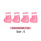 Adjustable Silicone Cat Paw Protector Boots 4 Pack Anti Scratch Bathing Shoes 2