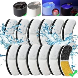 cat water fountain replacement filter element for pet drinking dispenser accessories