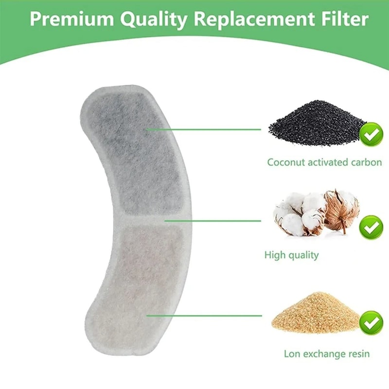 Cat Water Fountain Replacement Filter Element For Pet Drinking Dispenser Accessories 4