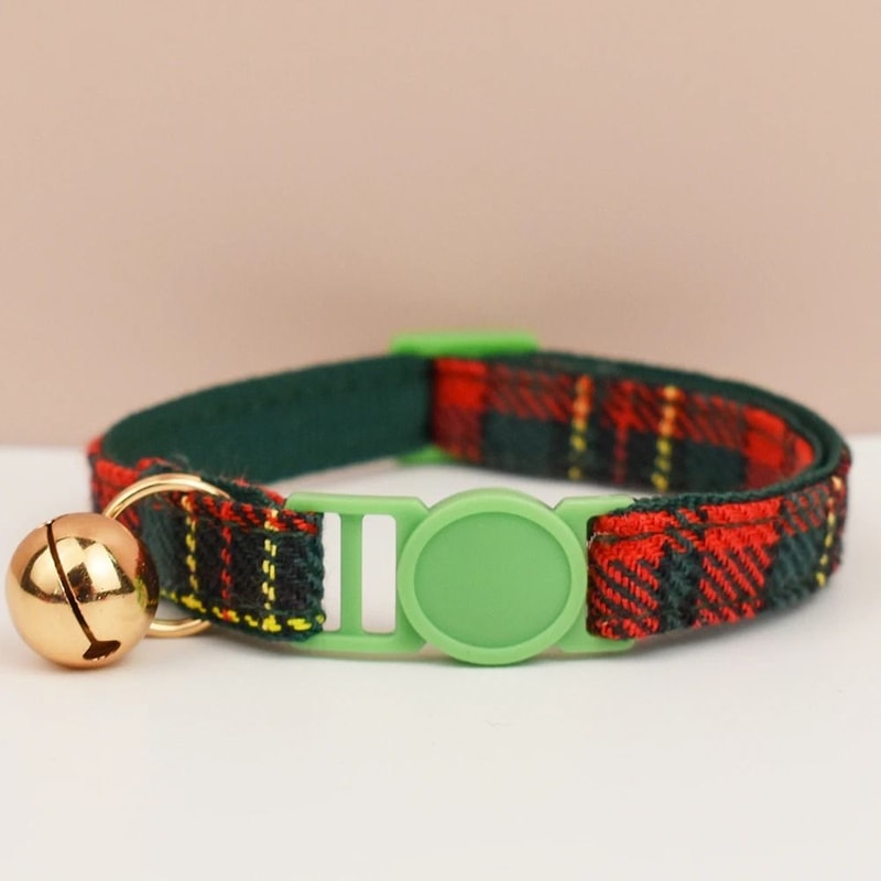 Adjustable Bowknot Cat Collar Safety Breakaway Comfortable Stylish Collar For Cats 1