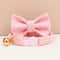 Adjustable Bowknot Cat Collar Safety Breakaway Comfortable Stylish Collar For Cats 22